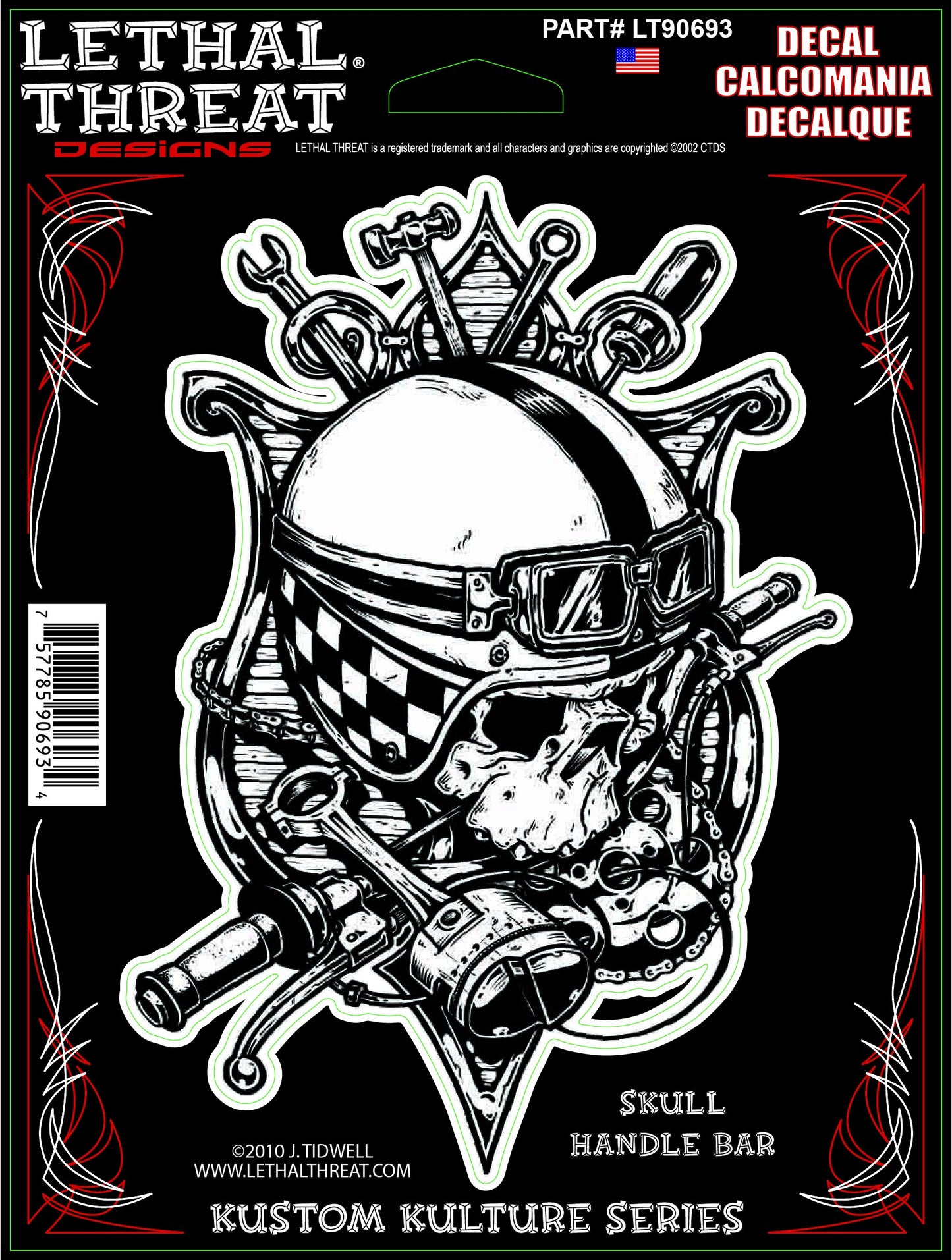 Skull Handle Bar