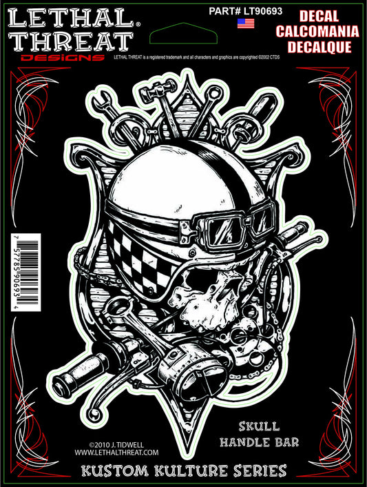 Skull Handle Bar