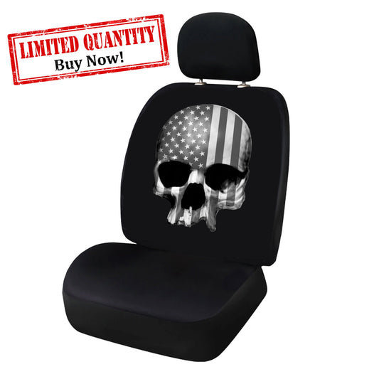 Grays Skull USA Seat Cover