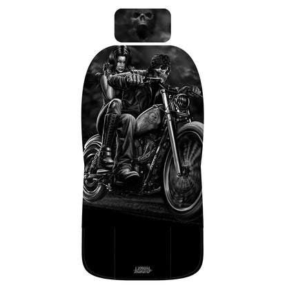 Highway to Hell Seat Cover
