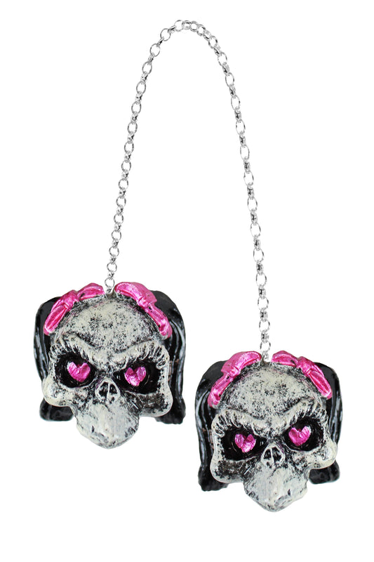 Girl Skulls Danglers