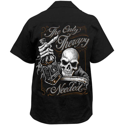 The Only Therapy Printed Work Shirt