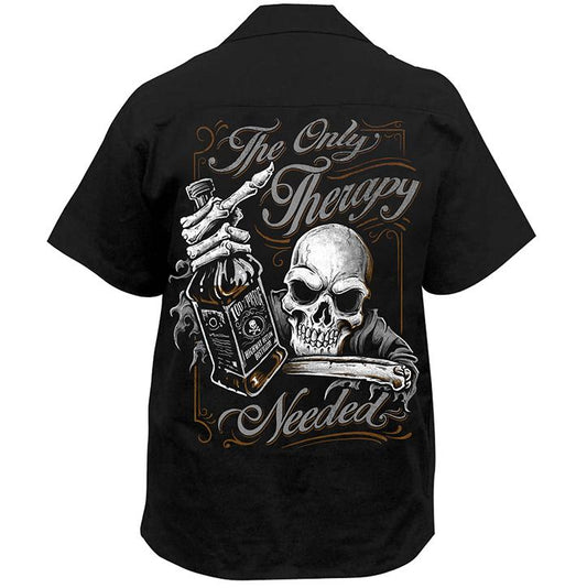 The Only Therapy Printed Work Shirt