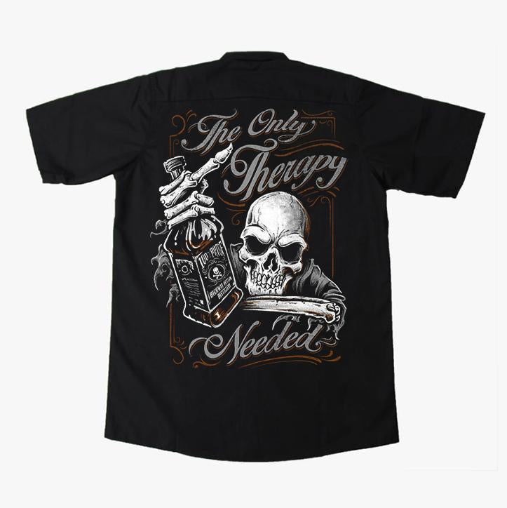 The Only Therapy Printed Work Shirt