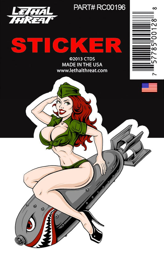 Rude & Crude Decal: Bombs Away