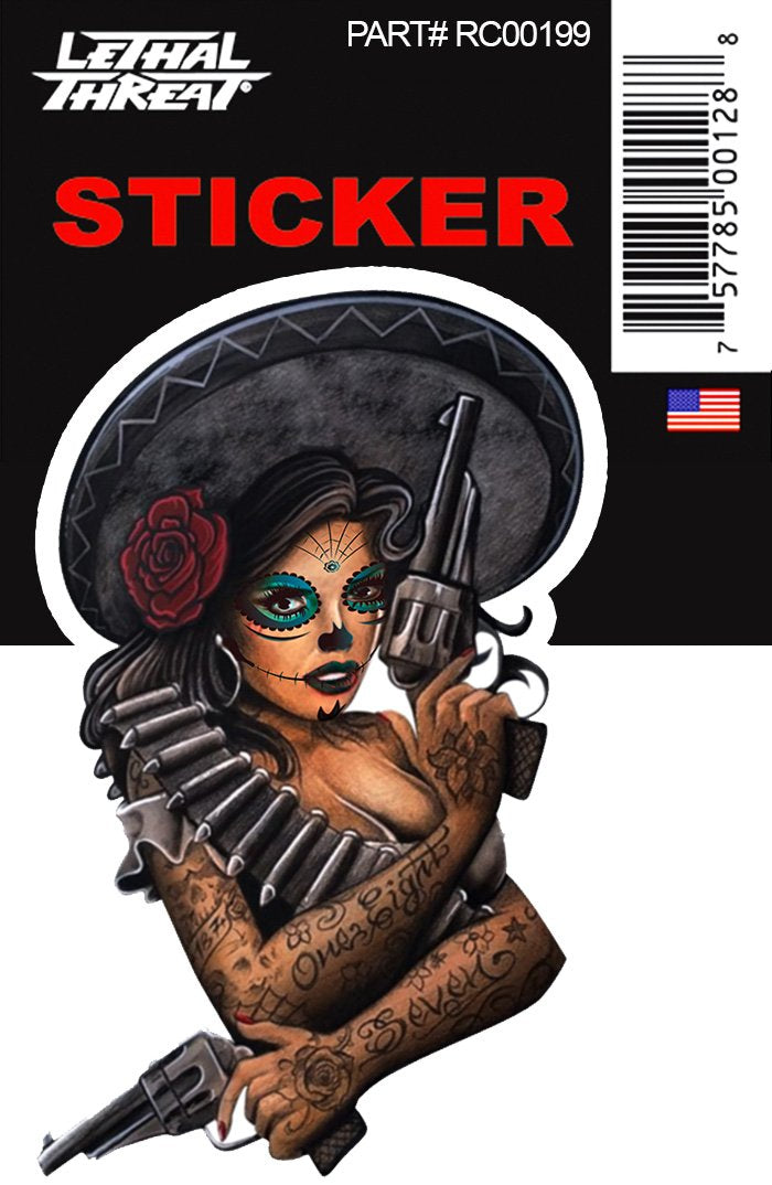 Rude & Crude Decal: Adelita