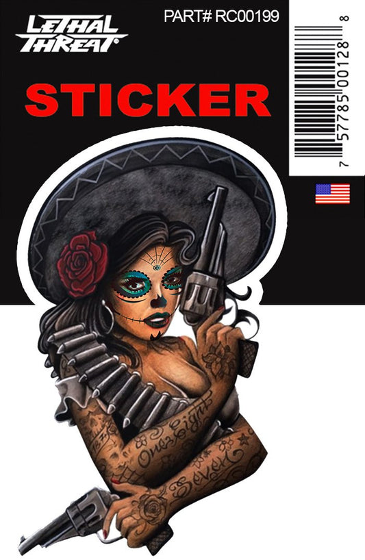 Rude & Crude Decal: Adelita