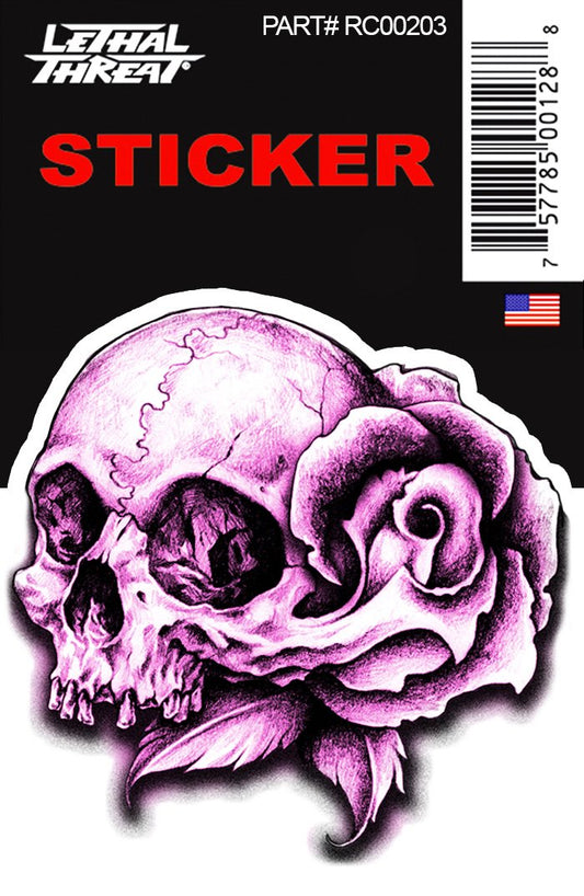 Rude & Crude Decal: Purple Skull