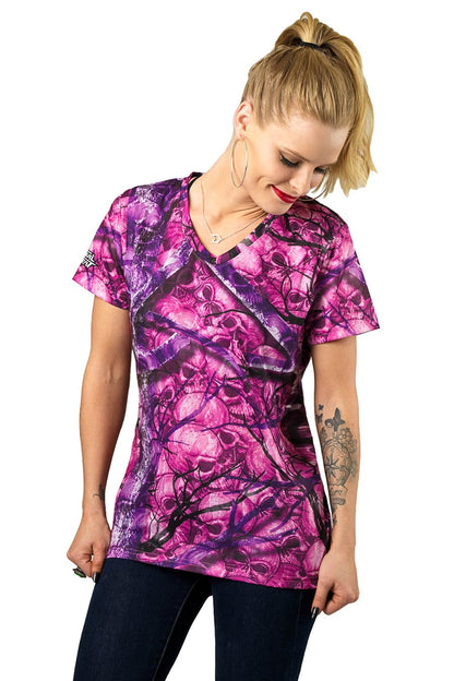 Pink Skull Camo