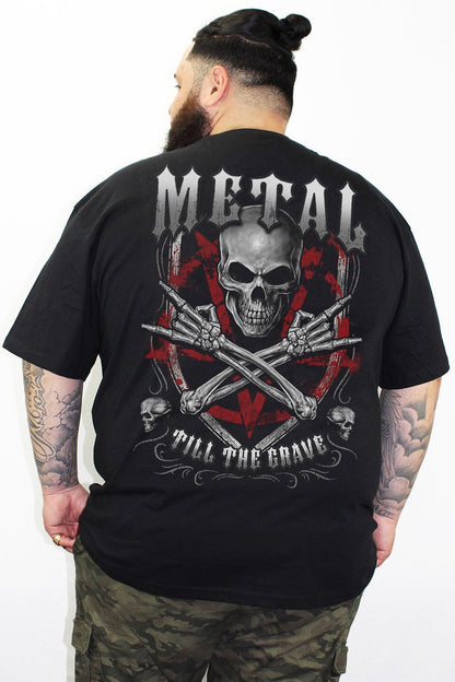 Metal Till The Grave Tee