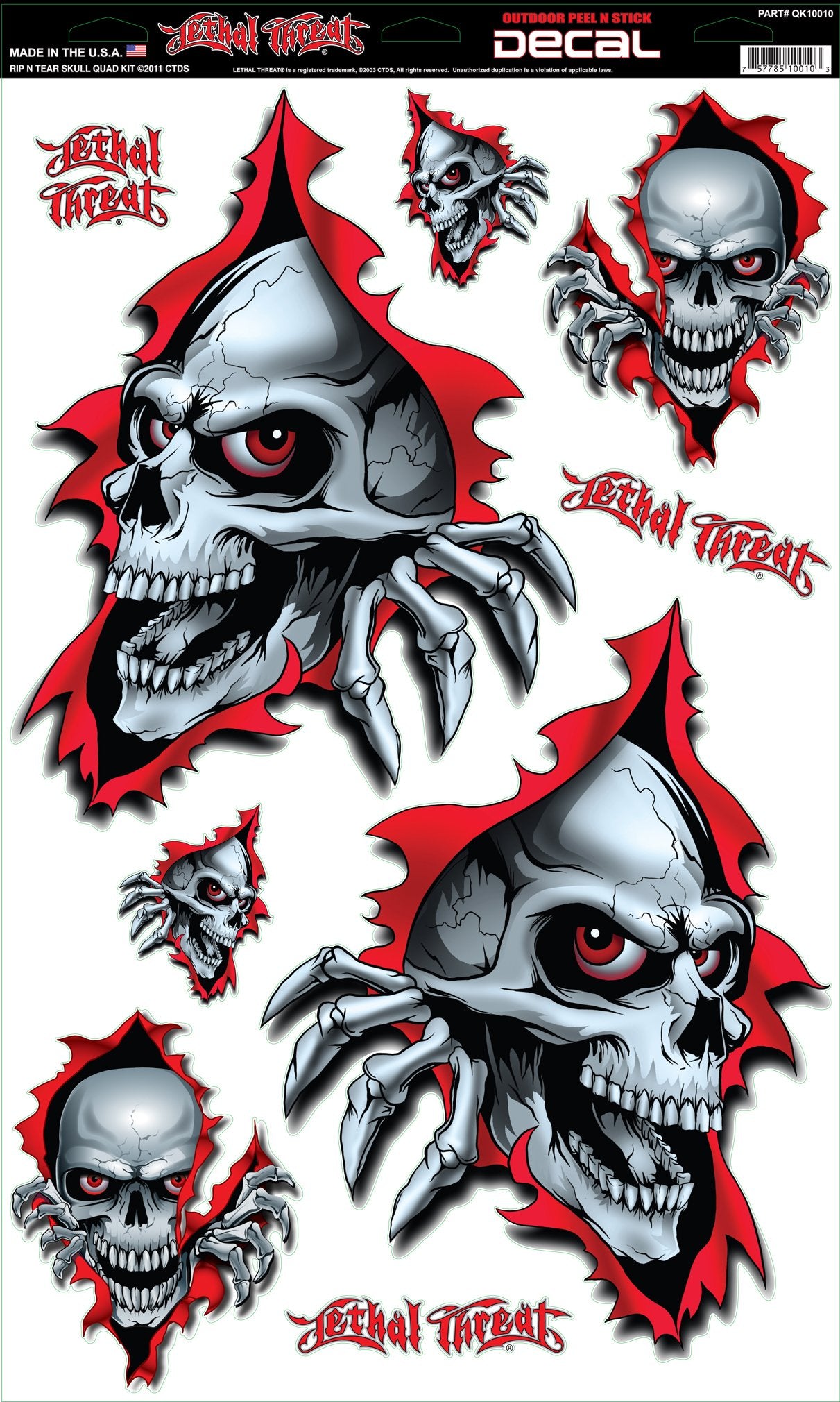 Rip n Tear Skull Kit