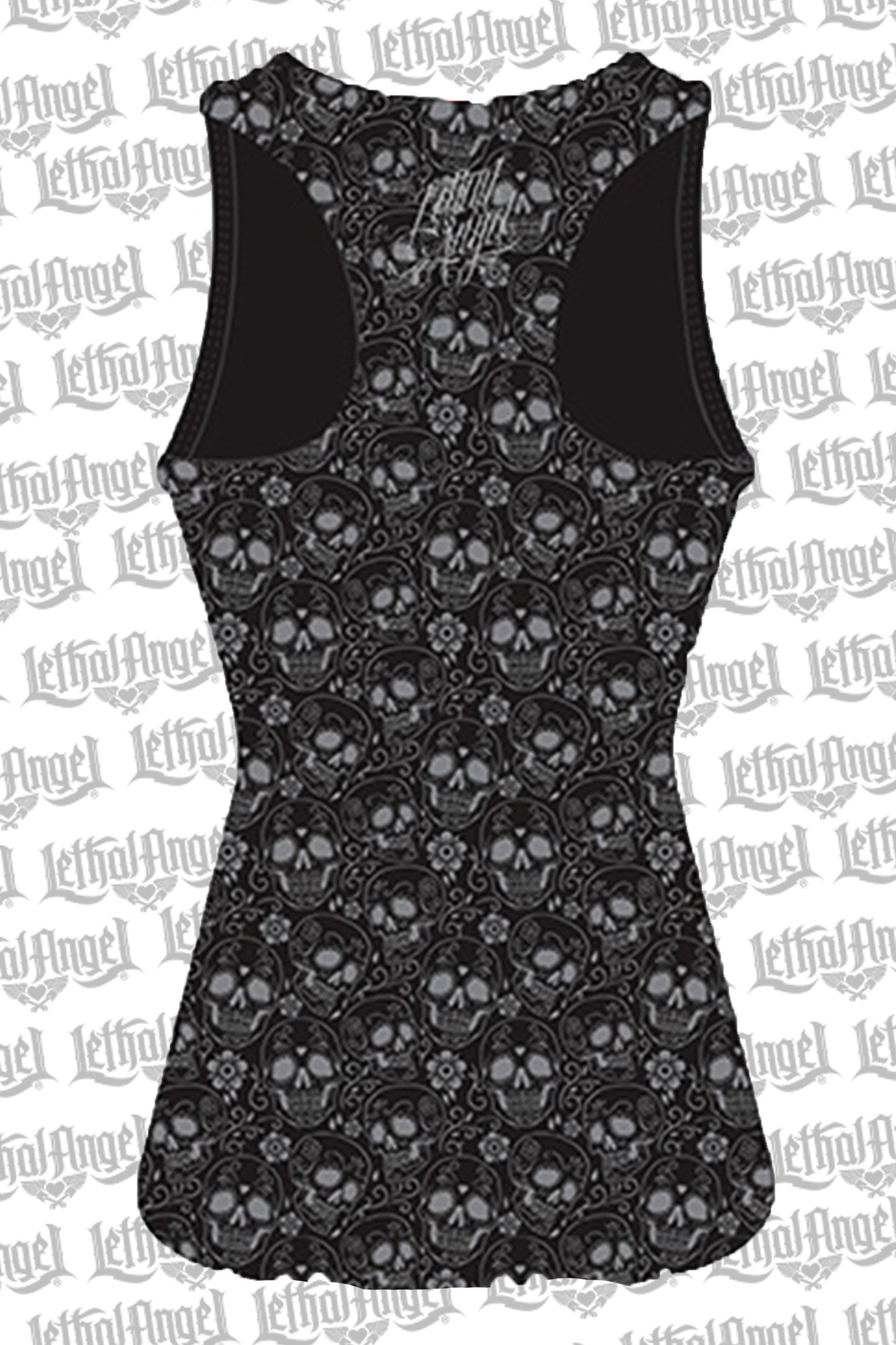 Queen of Death Razor Back Tank Top