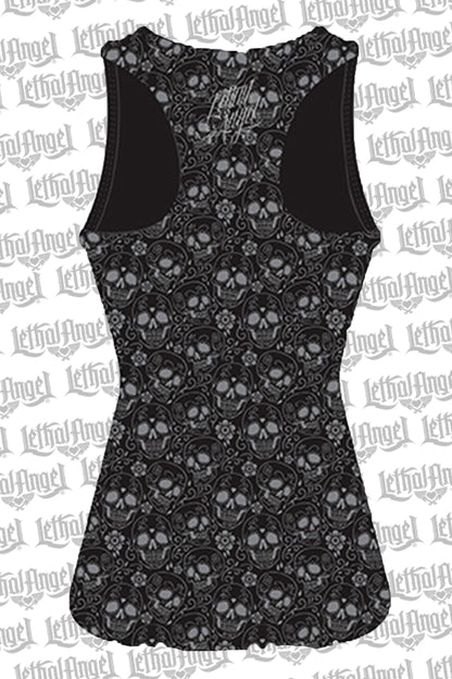 Queen of Death Razor Back Tank Top