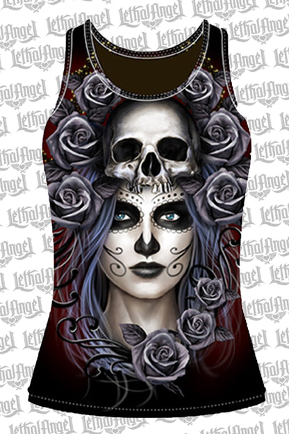 Queen of Death Razor Back Tank Top
