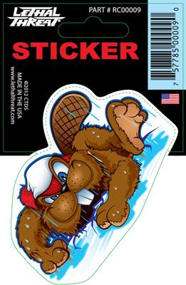 Rude & Crude Decal: Wet Beaver