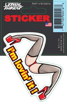 Rude & Crude Decal: I’m Lovin It