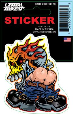 Rude & Crude Decal: Skull Moon