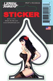 Rude & Crude Decal: Ace Pinup