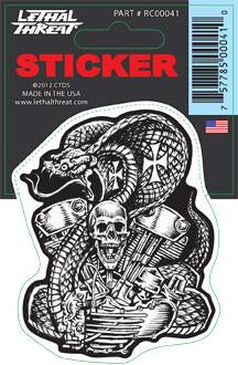 Rude & Crude Decal: Snake Engine