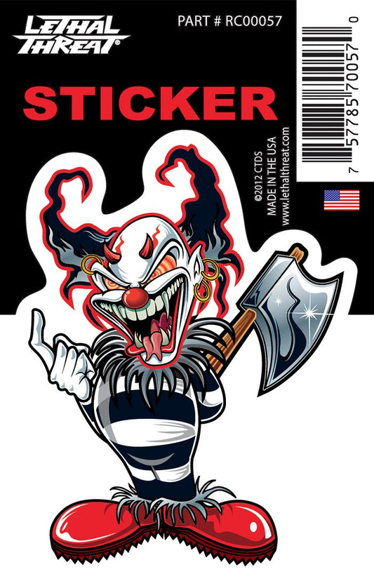 Rude & Crude Decal: AX Clown
