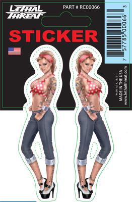 Rude & Crude Decal: Hot Rod Diva