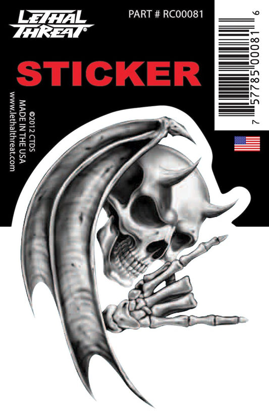 Rude & Crude Decal: Devil Skull