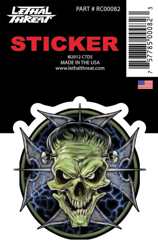 Rude & Crude Decal: Frankie Skull