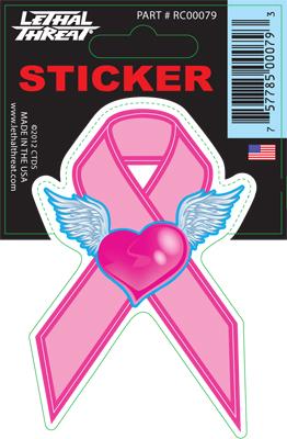Rude & Crude Decal: Cancer Ribbon