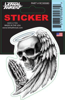 Rude & Crude Decal: Angel Skull