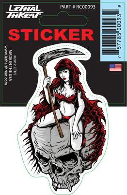 Rude & Crude Decal: Reaper Girl