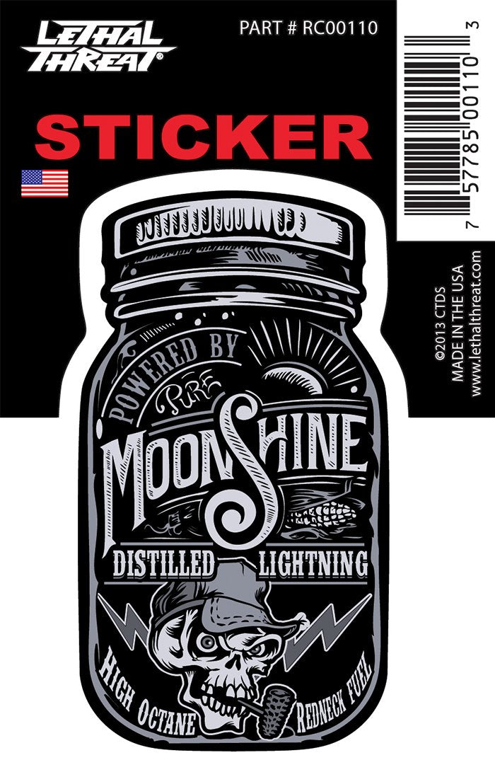 Rude & Crude Decal: Moonshine