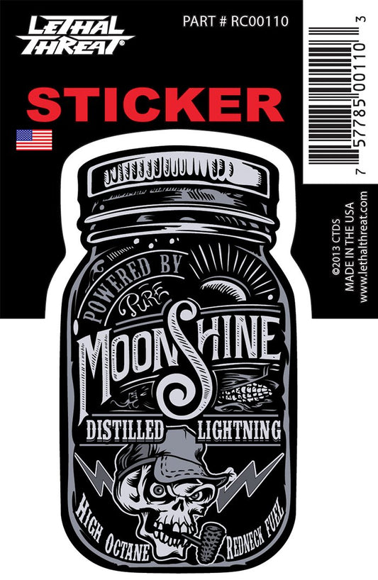 Rude & Crude Decal: Moonshine