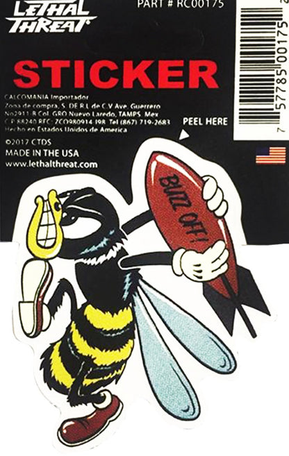 Rude & Crude Decal: Killer Bee