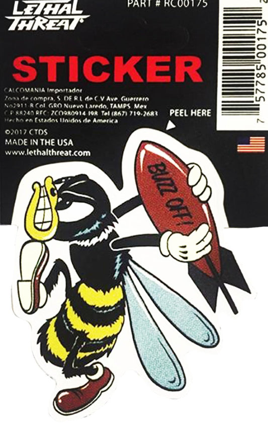Rude & Crude Decal: Killer Bee