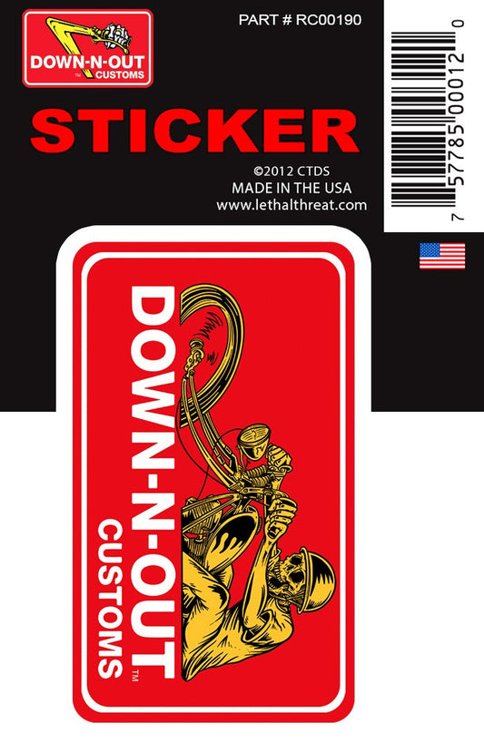 Biker Mini Sticker