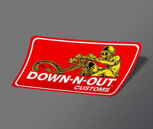 Biker Mini Sticker