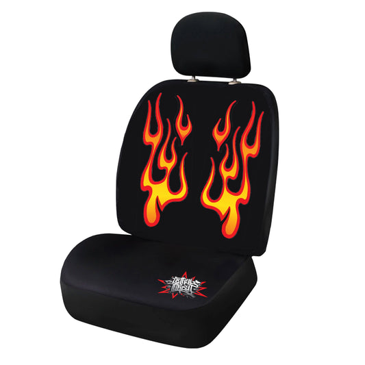 Red Flames Seat Covers
