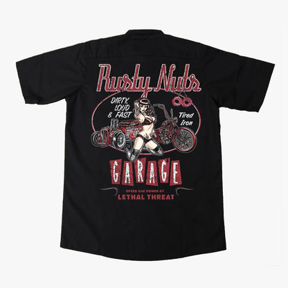 Rusty Nuts Printed Workshirt