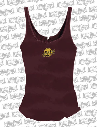 Lethal Angel Roadhouse Lace Up Tank Top