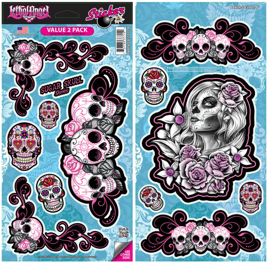 Sugar Skull Sticker Bomb