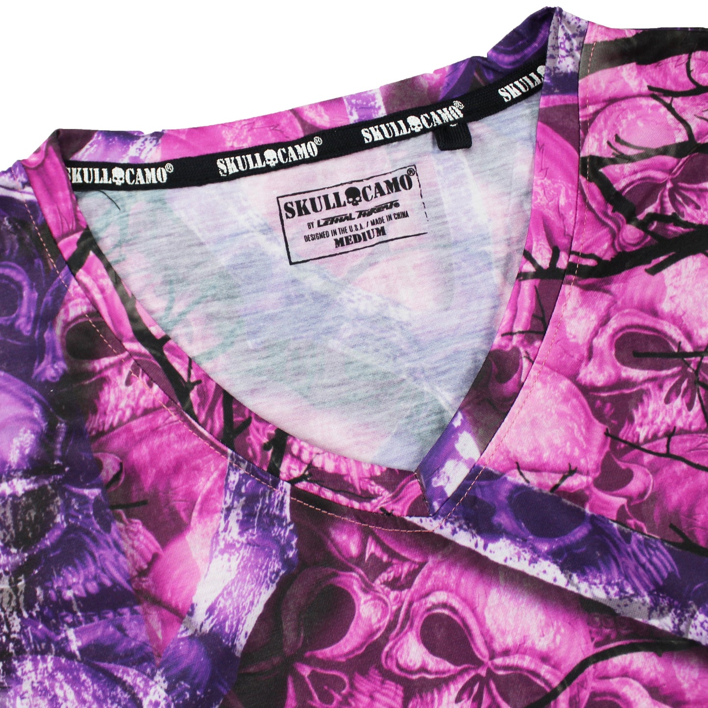 Pink Skull Camo