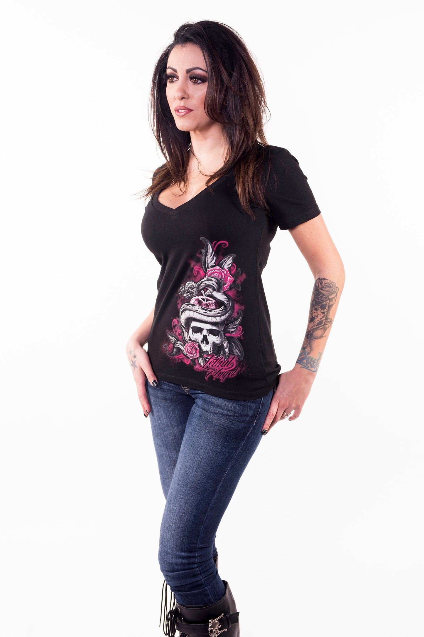 Original Sin V-Neck Tee