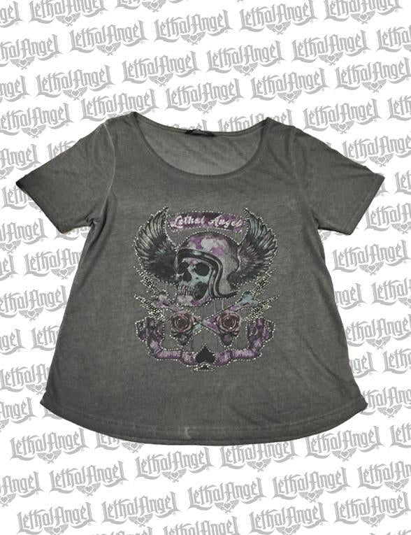 Sin on Wheels Scoop Neck Top
