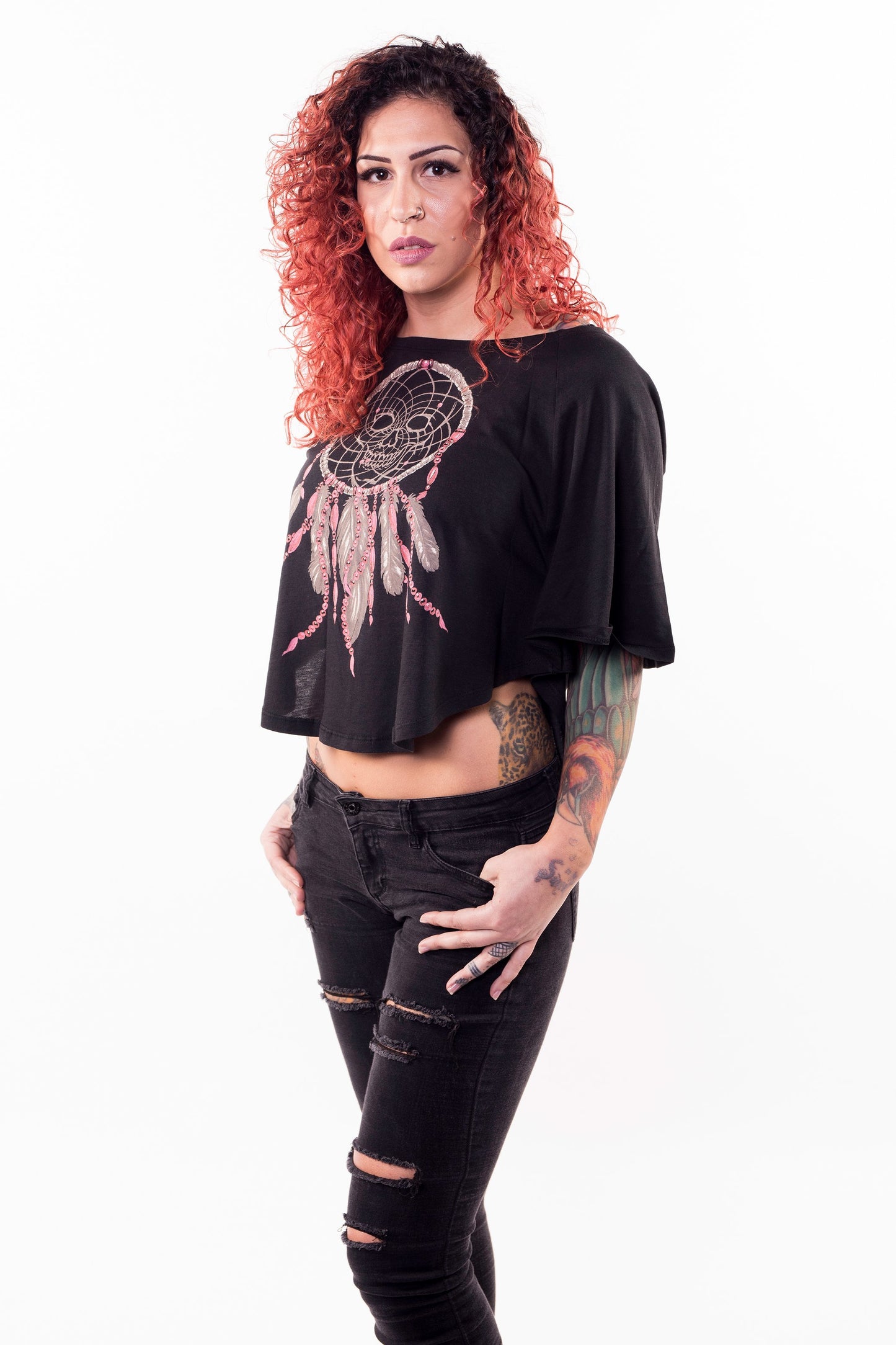 Dream Catcher Winged Sleeve Shirt