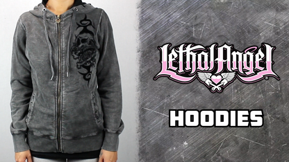 Skull N Crossbones Vintage Wash Hoodie