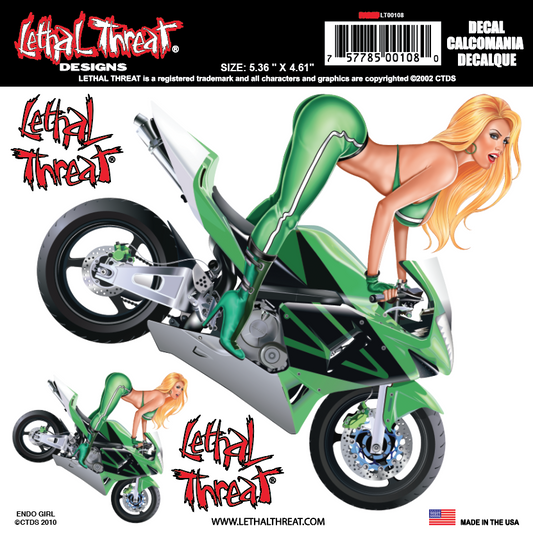 Endo Girl Decal
