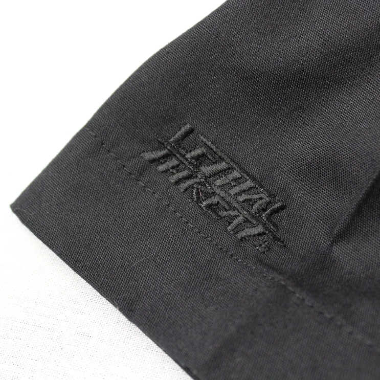 Middle Finger Screen Printed Work Shirt