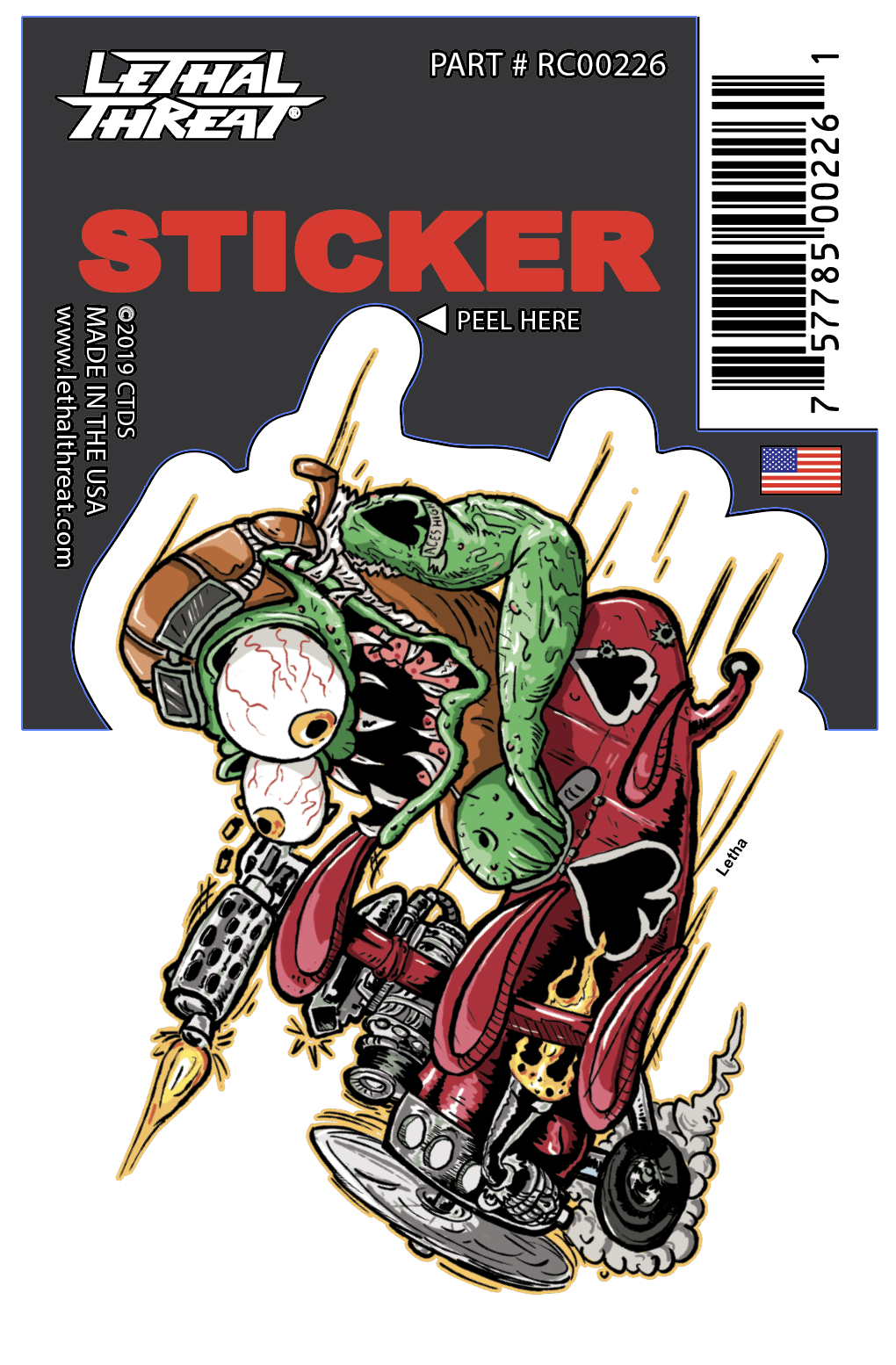 Rude & Crude Decal: Aces High Decal