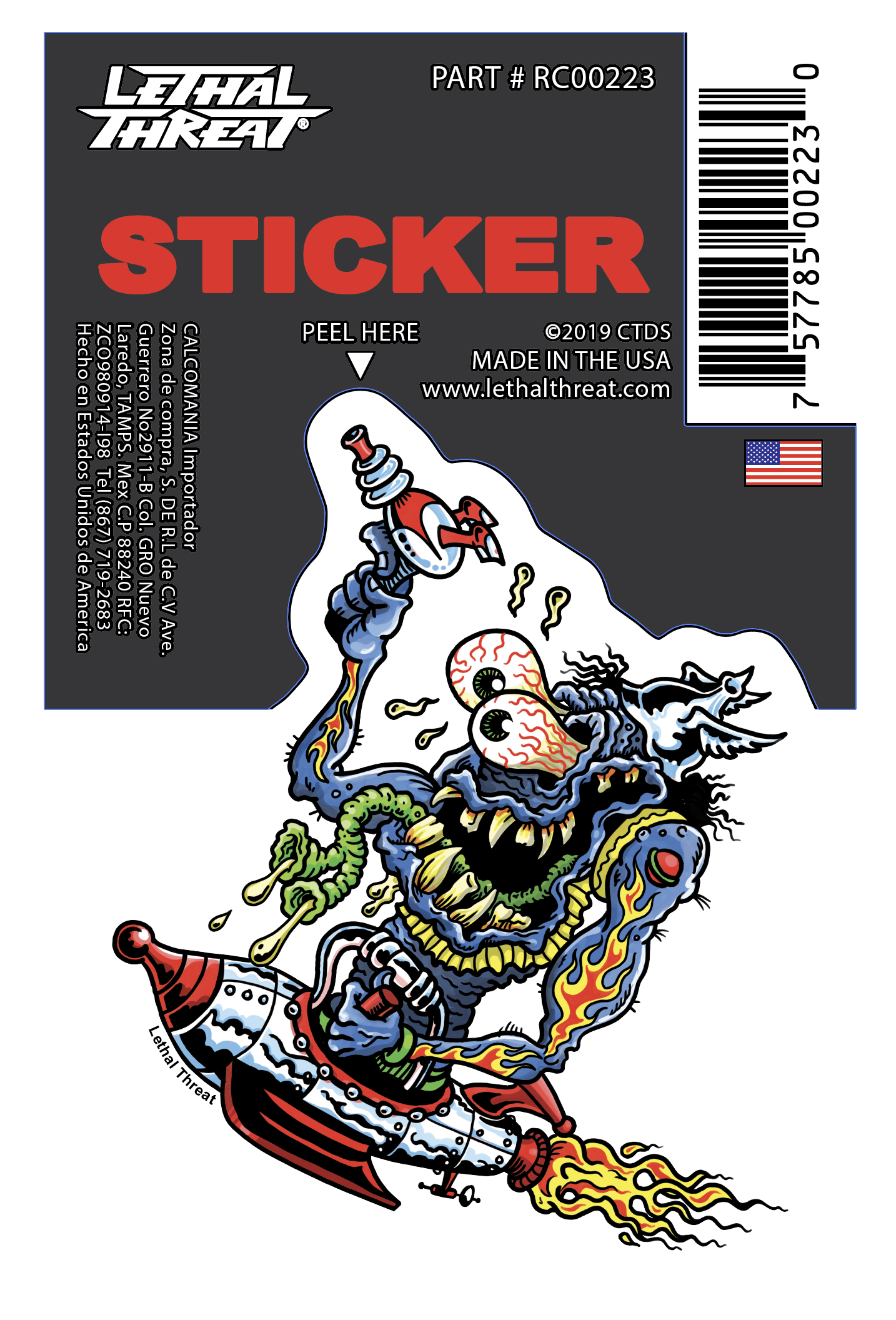 Rude & Crude Decal: Take Me to Your Leader