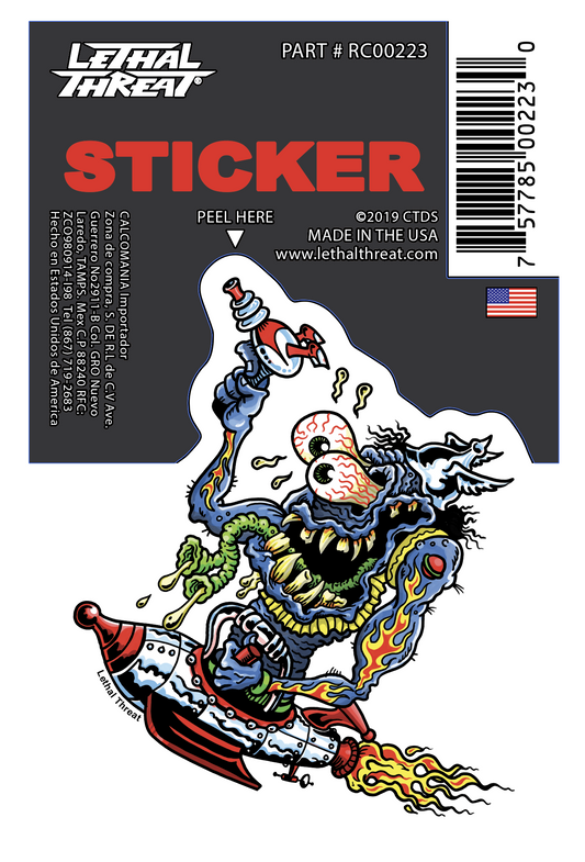 Rude & Crude Decal: Take Me to Your Leader